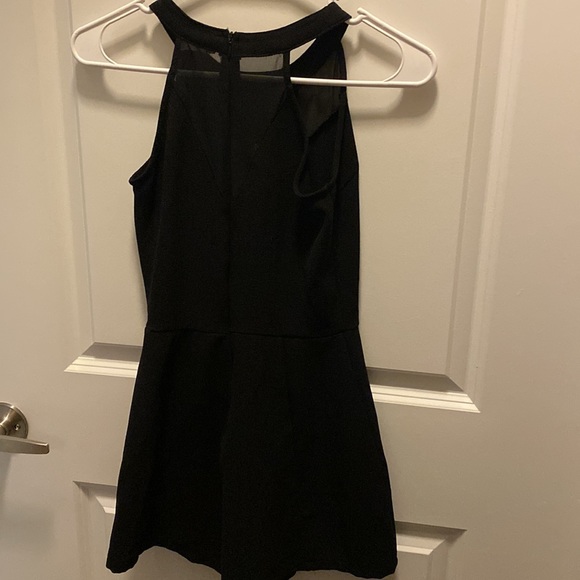 Sienna Sky Black Jumpsuit with Sheer Panels XS - Picture 3 of 3